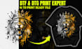 create dtf dtg halftone print ready artwork and prepare ai designs