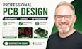 design pcb circuit, pcb layout, esp32, esp8266 iot pcb, schematic and gerber