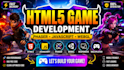 develop html game, browser game with phaser, javascript game, webgl game