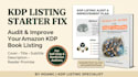 audit and improve your amazon KDP book listing
