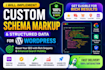 recommend and implement custom schema markup for wordpress SEO