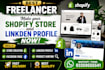 create a shopify store