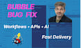 fix bugs in your bubble app