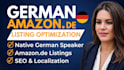 optimized german amazon listing and ecommerce copy