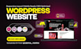 design a modern and responsive wordpress website with elementor