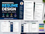 design a modern resume
