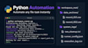 build automated python cli tools to automate your file tasks