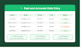 do fast and accurate data entry and copy paste tasks