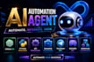 build ai automation developer with python, openai API, telegram bot, discord bot