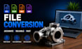 convert stl, step, obj, 3mf and cad files for 3d printing