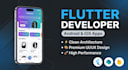 develop a professional flutter mobile app for android and ios