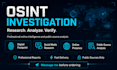 conduct osint investigation and digital footprint analysis