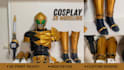 create 3d model for cosplay, armor, prop, stl for print in 48hrs