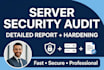 do linux server security audit and detailed report