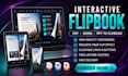 convert PDF to an interactive flipbook