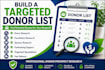 build a targeted donor list