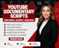 write youtube documentary script, true crime script, history and cash cow script