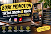 create engaging tiktok shorts to promote your book