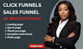 design clickfunnels sales funnel, clickfunnels landing page, gohighlevel funnel