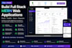 build a full stack mern web application