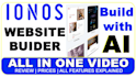 build ionos website, ionos website redesign, looka website redesign, do goddady