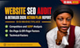 do a technical SEO audit for your pinterest account