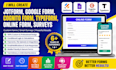 create jotform, google form, cognito form, typeform, online form, surveys