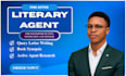 submit your book to active literary agent, write query letter and book proposal