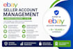 manage your ebay seller hub as VA