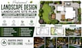 landscape design landscape site plan landscape cad drafting autocad landscape