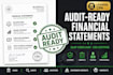 prepare audit ready financial statements as a licensed CPA