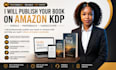 publish your book on amazon KDP