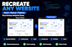 recreate website, duplicate website, and clone website