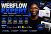 be webflow developer for webflow website webflow design webflow expert