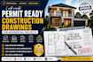 create permit ready construction drawings for residential projects