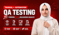 do QA testing, app testing, website testing