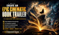 create an epic cinematic book trailer for you