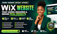 design wix website studio ecommerce  redesign wix website