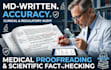 edit SEO medical blog posts and patient education content