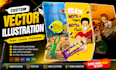 create custom vector illustrations for you