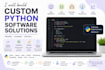 develop custom python software, automation and backend solutions