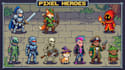 make a pixel art character of all kinds