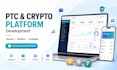 develop PTC website, crypto website and referral platform