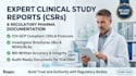 write expert clinical study reports and regulatory documents