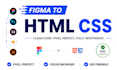 convert figma, psd, ai, xd, sketch, zeplin to html css