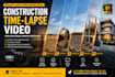 create construction time lapse video to showcase progress
