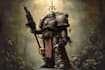 making a warhammer 40k character art