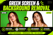 remove background, green screen, and make transparent png