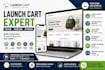 design, optimize your launch cart store