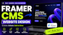 build a premium framer cms website with dynamic pages and blog